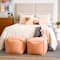 Hello Honey® Embroidered Cotton Geometric Lumbar Pillow